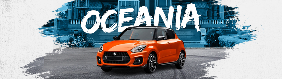 Japanese used cars for Oceania-islands