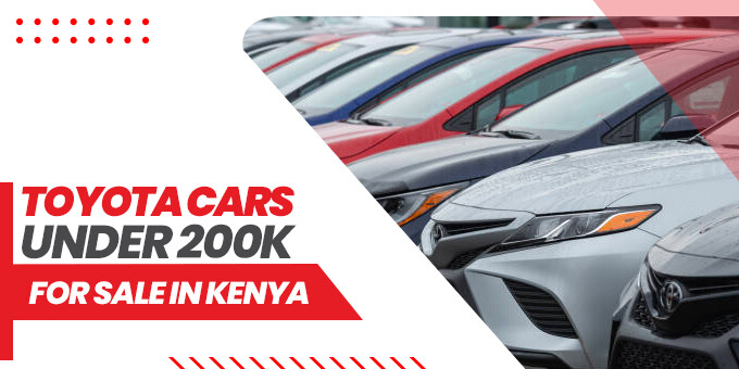 Toyota Cars Under 200k for Sale in Kenya