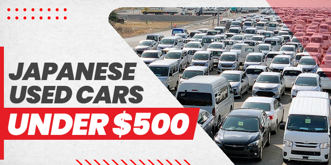 Top 5 Japanese Used Cars Under $500 [2023]